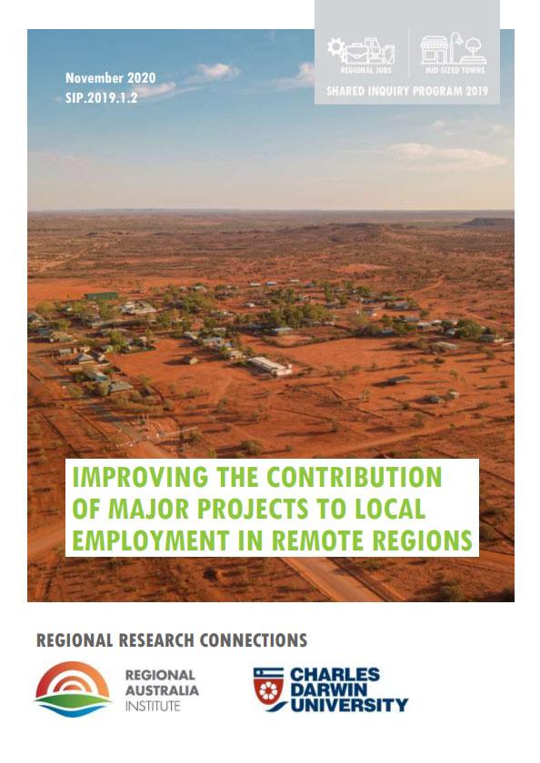 Improving the Contribution of Major Projects to Local Employment in Remote Regions